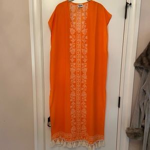 Show me your mumu orange long tunic